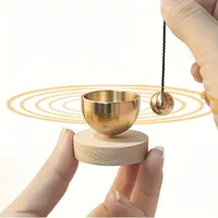 Mini Singing Bowl Set, Ideal for Yoga Meditation and Relaxation - Image 2