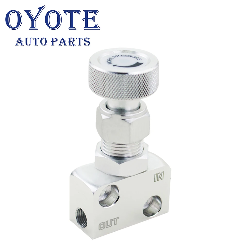 OYOTE Universal brake proportion valve adjustable prop brake bias adjuster racing lever for 1/8 NPT
