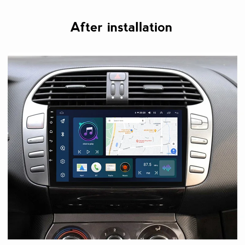 indrømme dommer hele Auto Radio Android 11 For Fiat Bravo 2007 - 2011 2012 2.5d Qled Screen Car  Video Player Multimedia Gps Navigation Carplay No Dvd - Car Multimedia  Player - AliExpress