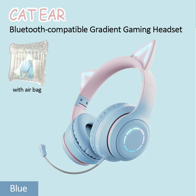 Headset Gamer Girl Wire | Gamer Girl Headset Mic | Gaming Headset Children  - Gaming - Aliexpress