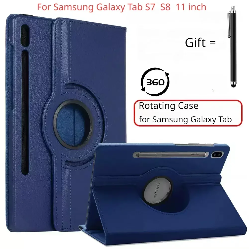 Premium 360 Rotating Tablet Case – Sleek Protection and Versatile Stand Functionality