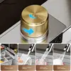 Luxury Silvery 304 Stainless Steel Waterfall Kitchen Sink High Quality Large Single Slot Multifuctional Sink Waterfall Faucet 4