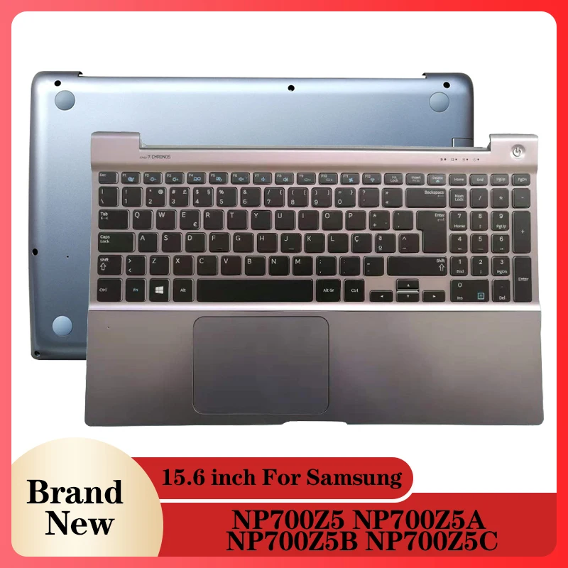

NEW 15.6" Laptop Palmrest Upper Case/Bottom Case for SAMSUNG NP700Z5 NP700Z5A NP700Z5B NP700Z5C