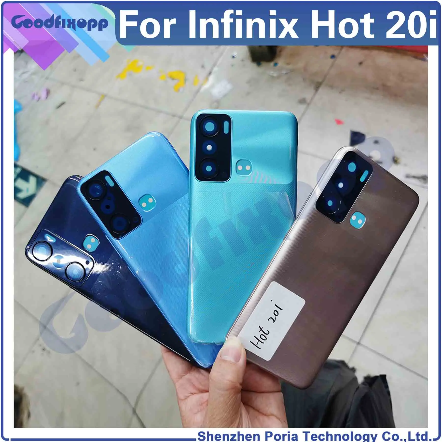 

Задняя крышка батарейного отсека для Infinix Hot 20i X665C X665E