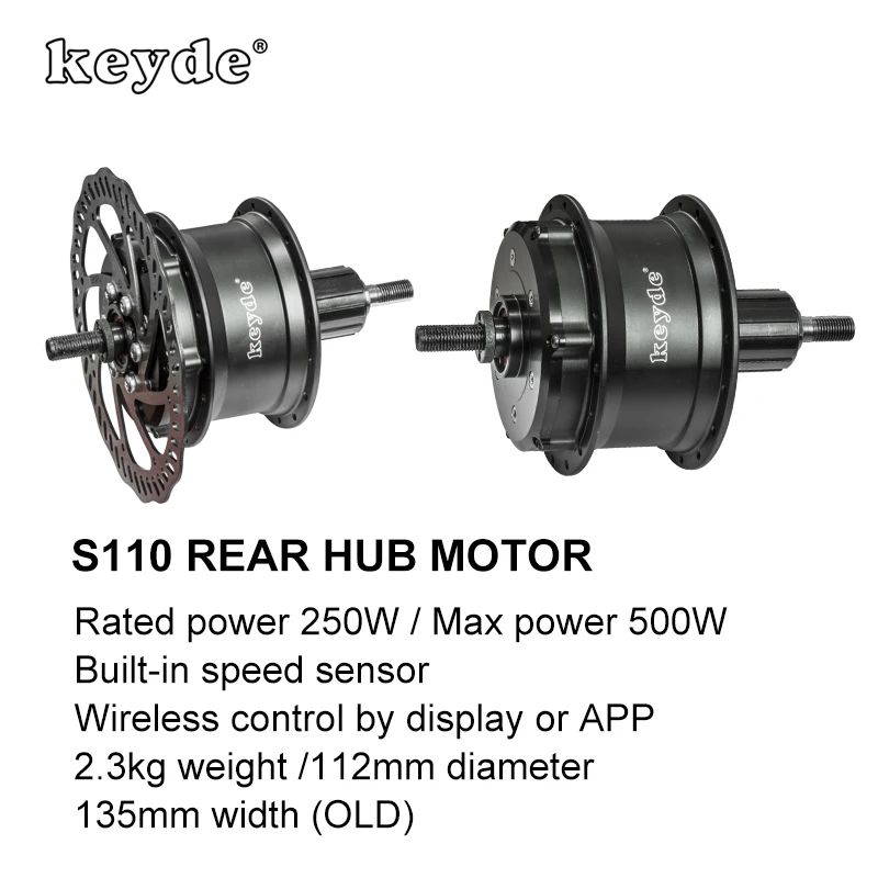 Bafang Thru Axle Hub Motor V3 Rear All-Axle, Slw HG