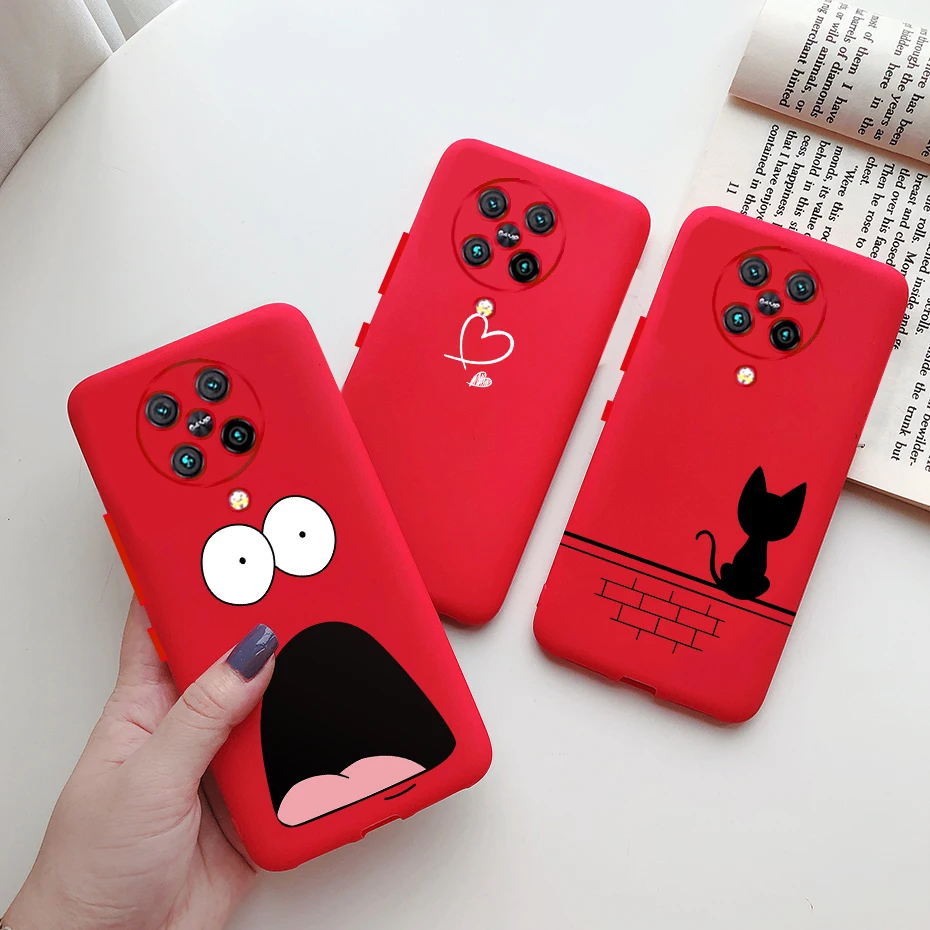 Adorable Cat Cartoon Candy Painted Silicone Phone Case - Soft TPU Back Cover
