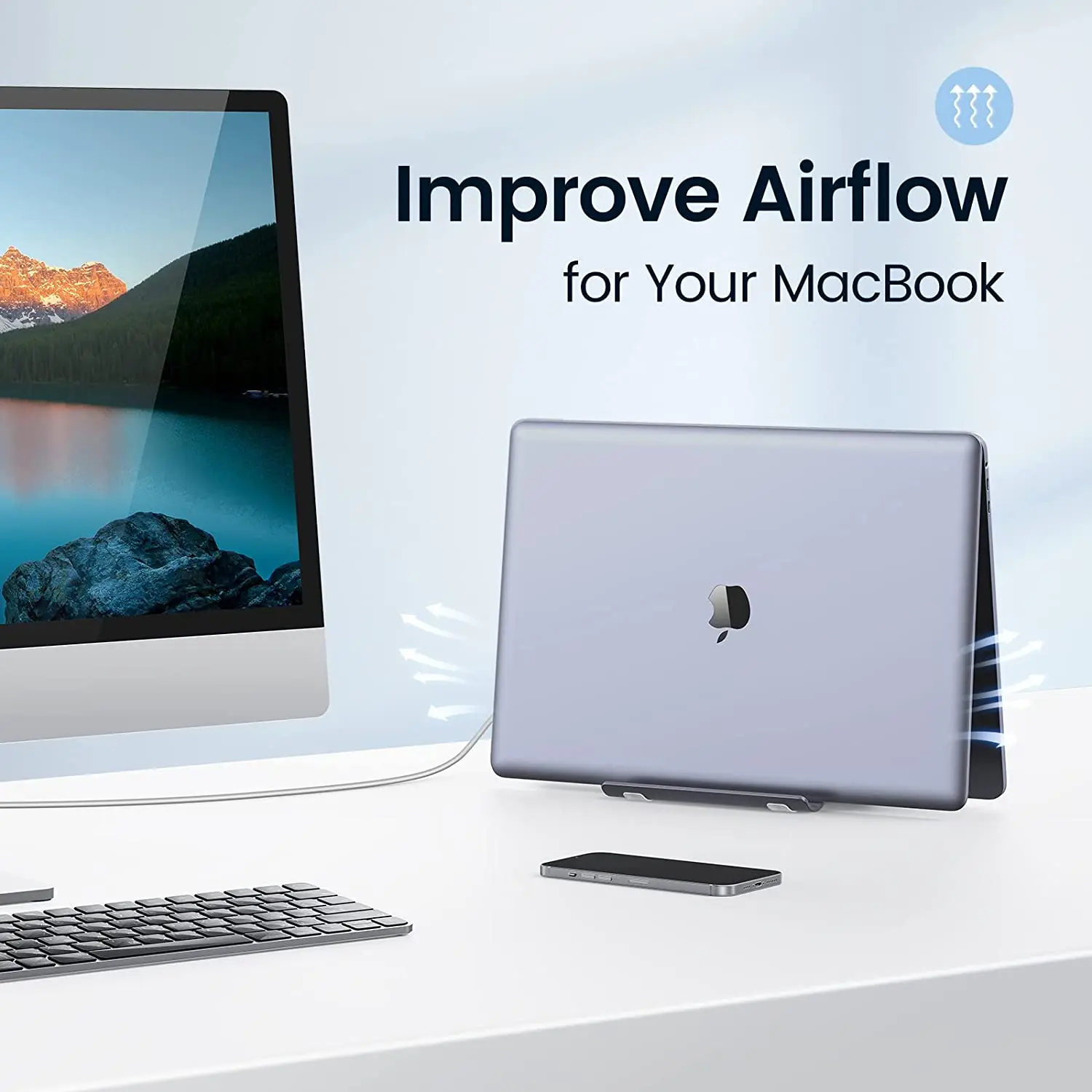 ORICO aluminiowy stojak na laptopa stojak z blokadą grawitacyjną stojak na notebooka stojak na Tablet MacBook Pro Dell uchwyt na Tablet