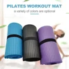 Yoga Mat 15MM Thick, Non-slip Fitness Pad For Yoga Exercise Pilates Meditation Gym Extra Thicken Exercise Durable Workout Mat 2