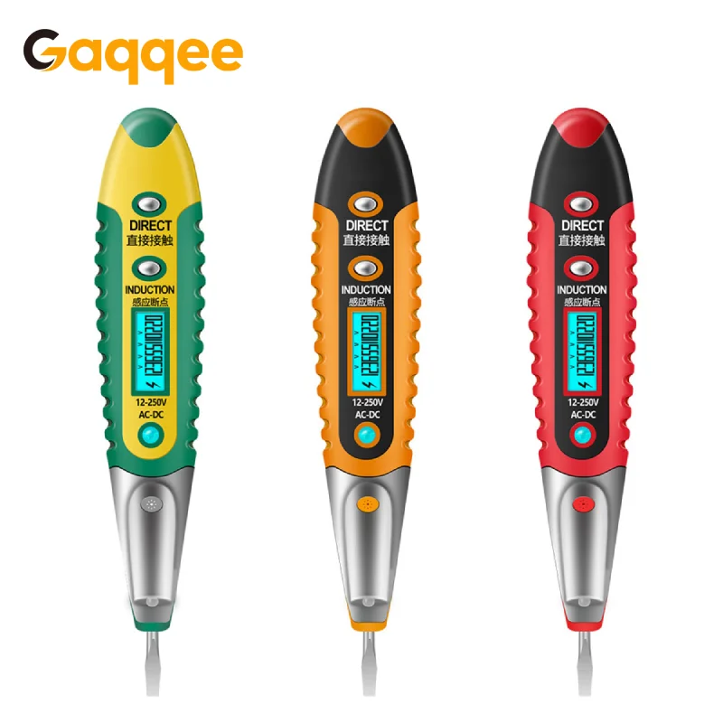 5pcs Voltage Tester Pens – AC/DC 100-500V Detector With Screwdriver Tip, Neon Light Indicator, Electrician Tool - View #8