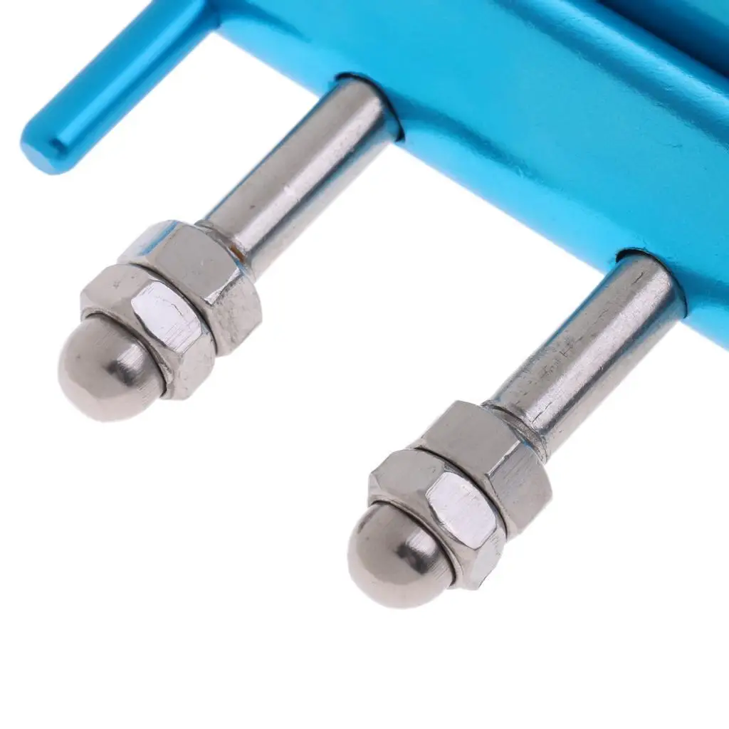 

Aluminum Rock Climbing Rack Descender Rappelling Descending Gear