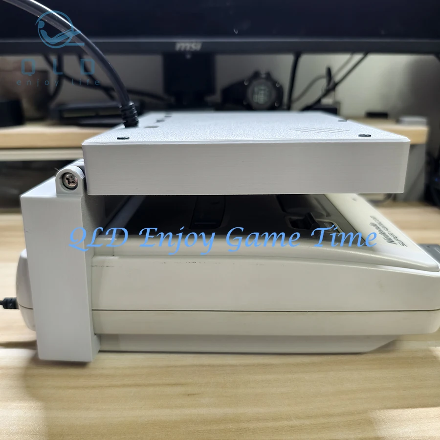 8인치 4:3 LCD SFC 게임 콘솔 휴대용 디스플레이 화면, SNES AV 출력용 고음질 스테레오 기능이 있는 접이식 미니 모니터