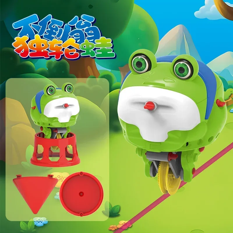 Children's Monocycle Robot Electric Puzzle Assembly Toy