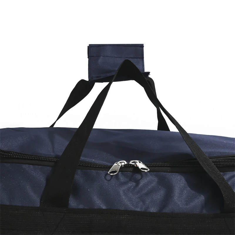 Large capacity travel luggage bag - multiple pockets, sports and fitness bag, zipper closure, one bag for outdoor travel