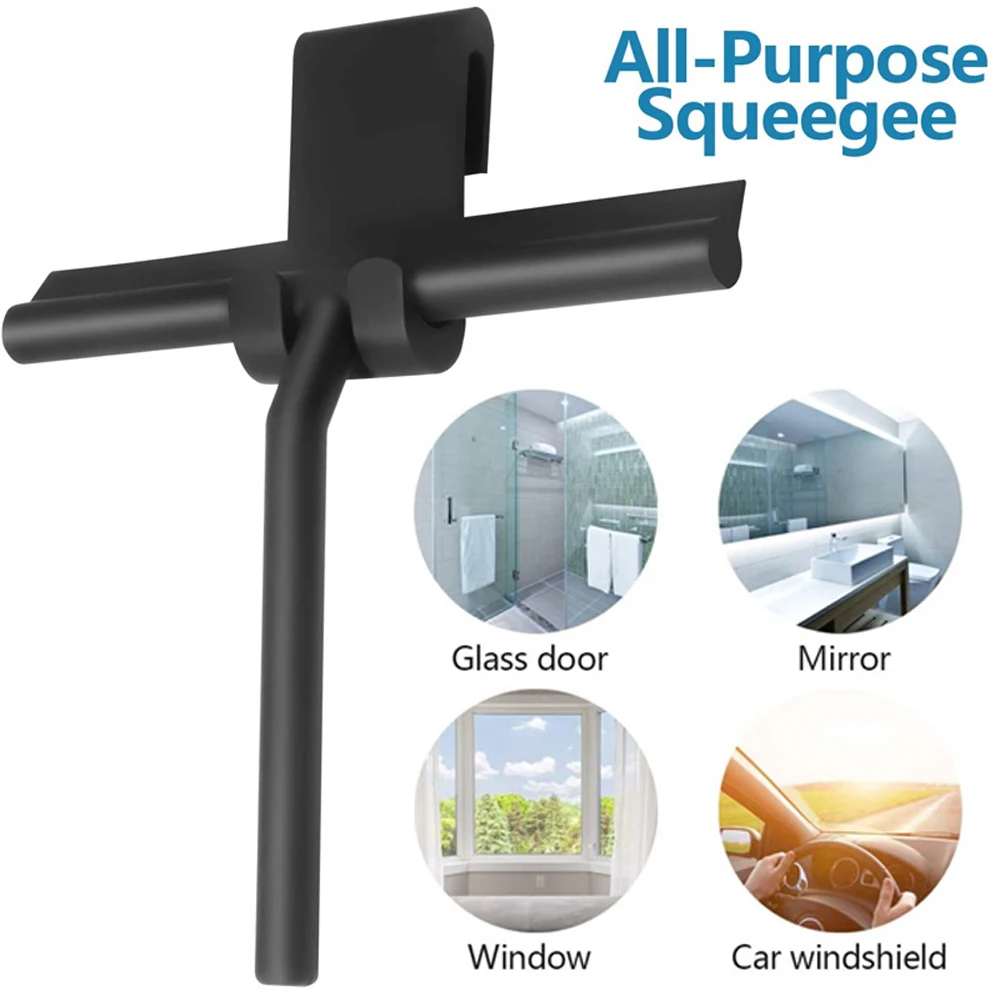 Squeegee for Shower Glass Door, Shower Squeegee for Glass Doors -  All-Purpose Squeegee with Hook for Shower Doors, Windows, Mirrors, Tiles  and Car Glass - China Squeegee and Window Clean price