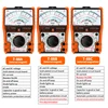 2022New Pointer Multimeter T88A T88B T88C AC/DC 2500V Volt-Ammeter Analog Multimetro Resistor Tester With Coat Electrician Tools 2