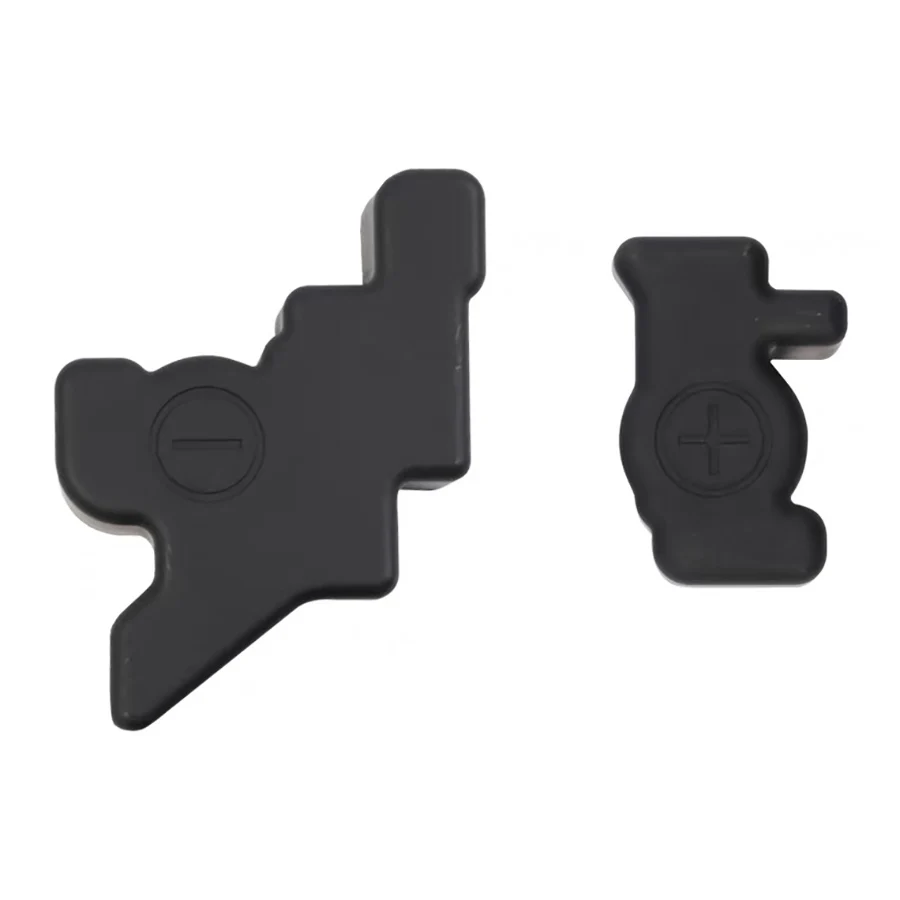Battery Insulation Cover Battery Positive Negative Terminal Tray Protective Cover Trim Car Accessories For Volkswagen VW Golf 8 MK8 Audi A3/A3L -