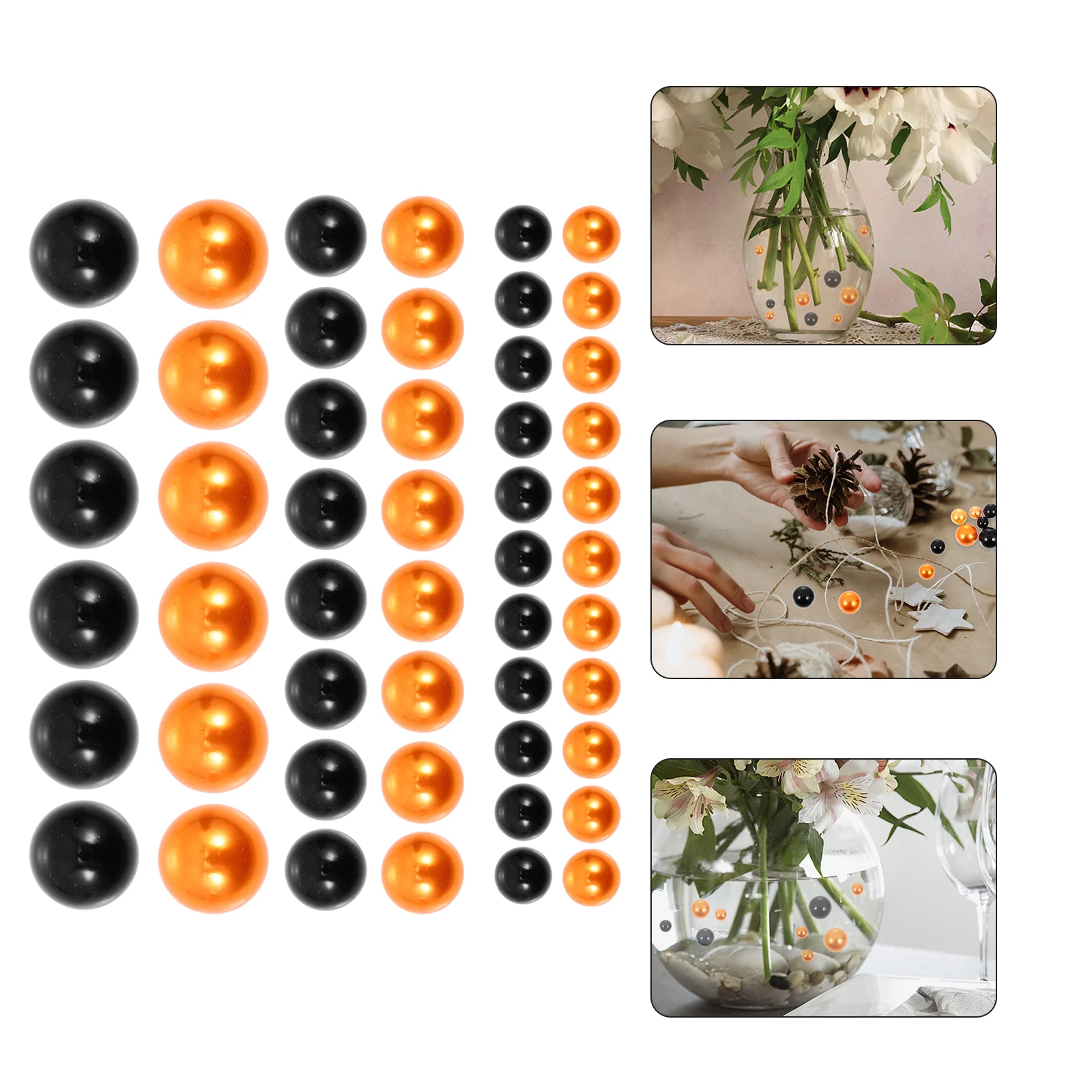 

500pcs DIY Floating Vase Decor Pearls Floating Pearls Flower Arrangement Decorations