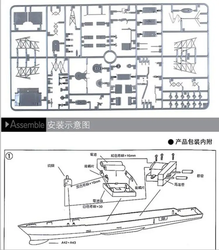 MiniHobbyModels 1/350 80703 USS Zerstörer Spruance