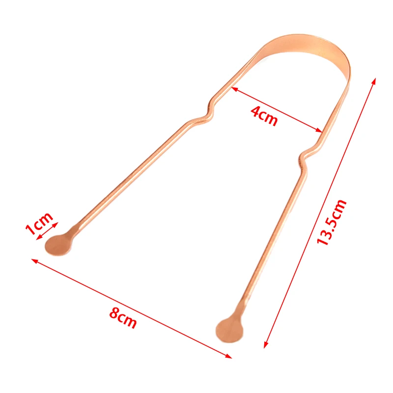Рисунок 2 - медный скребок для чистки язык