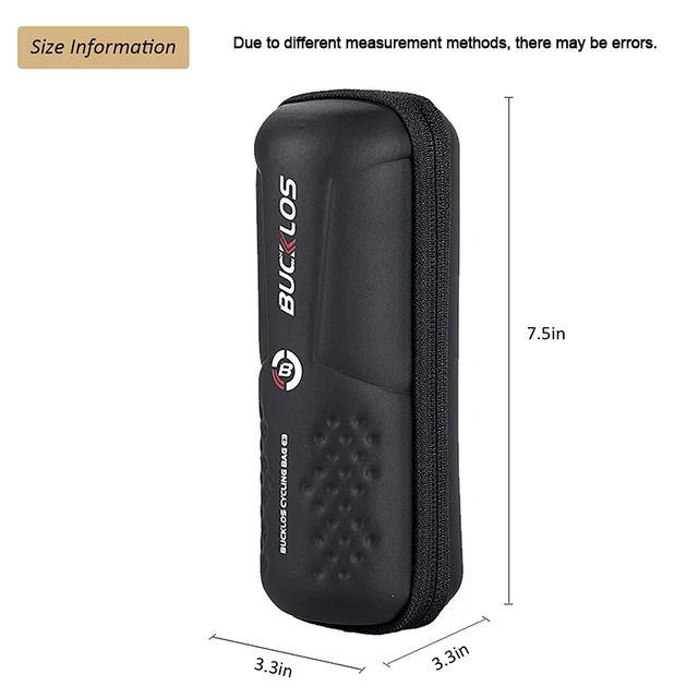 Borsa Porta Attrezzi Bici In EVA - Leggera, Impermeabile E Portabottiglie Per Ciclismo