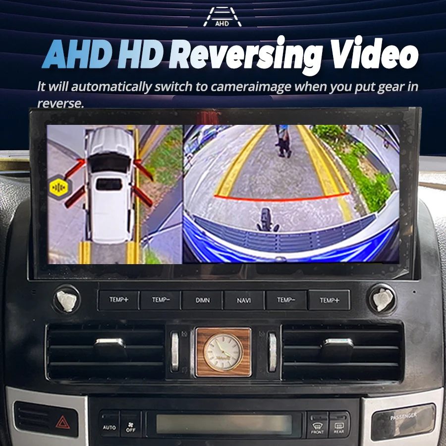 Radio con GPS para coche, reproductor Multimedia estéreo con Android, Carplay, BT, para Lexus GX470 DSP, Toyota Land Cruiser Prado 120, 2002 - 2009 6