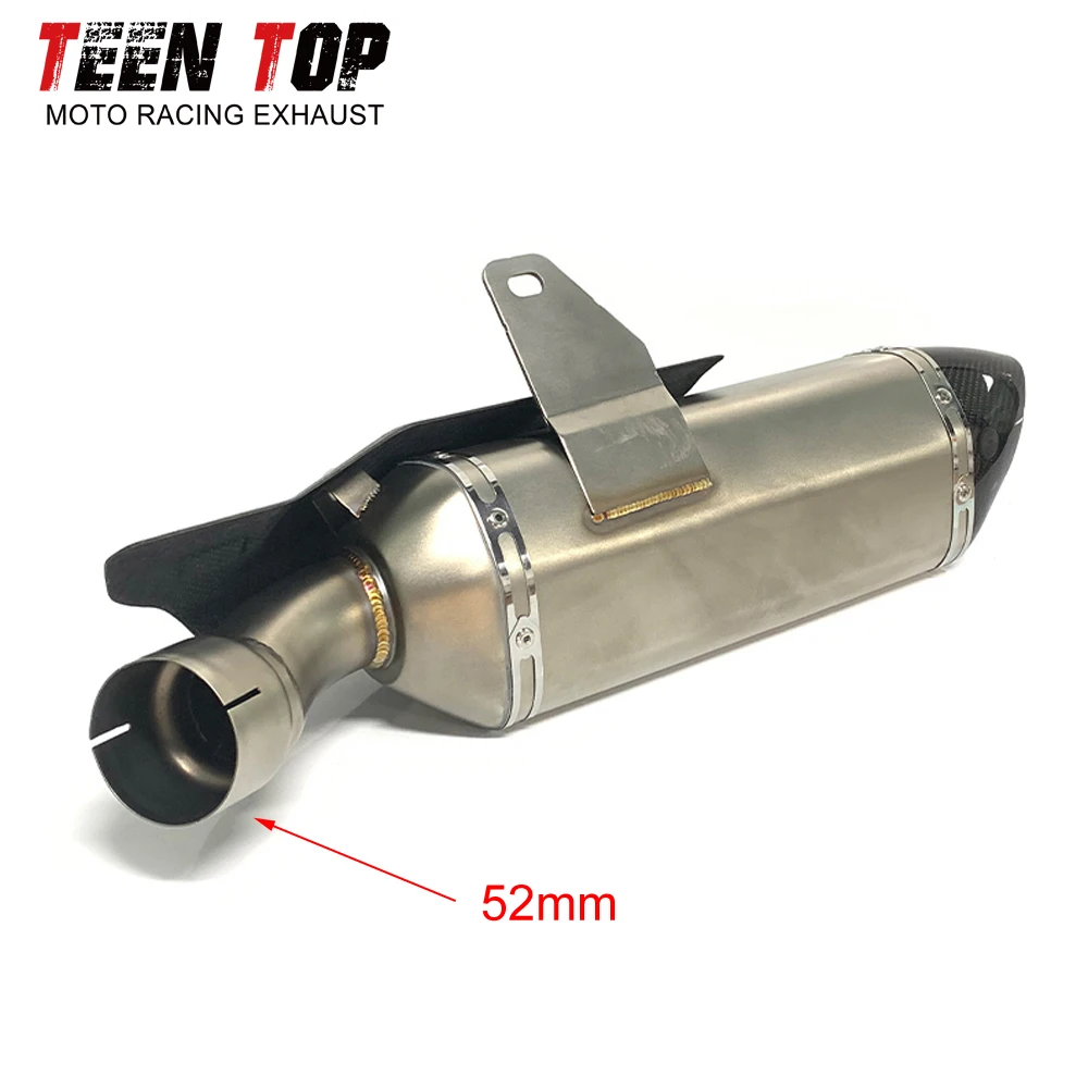 Motorcycle Escape Full Exhaust System For Kawasaki ZX4RR Front