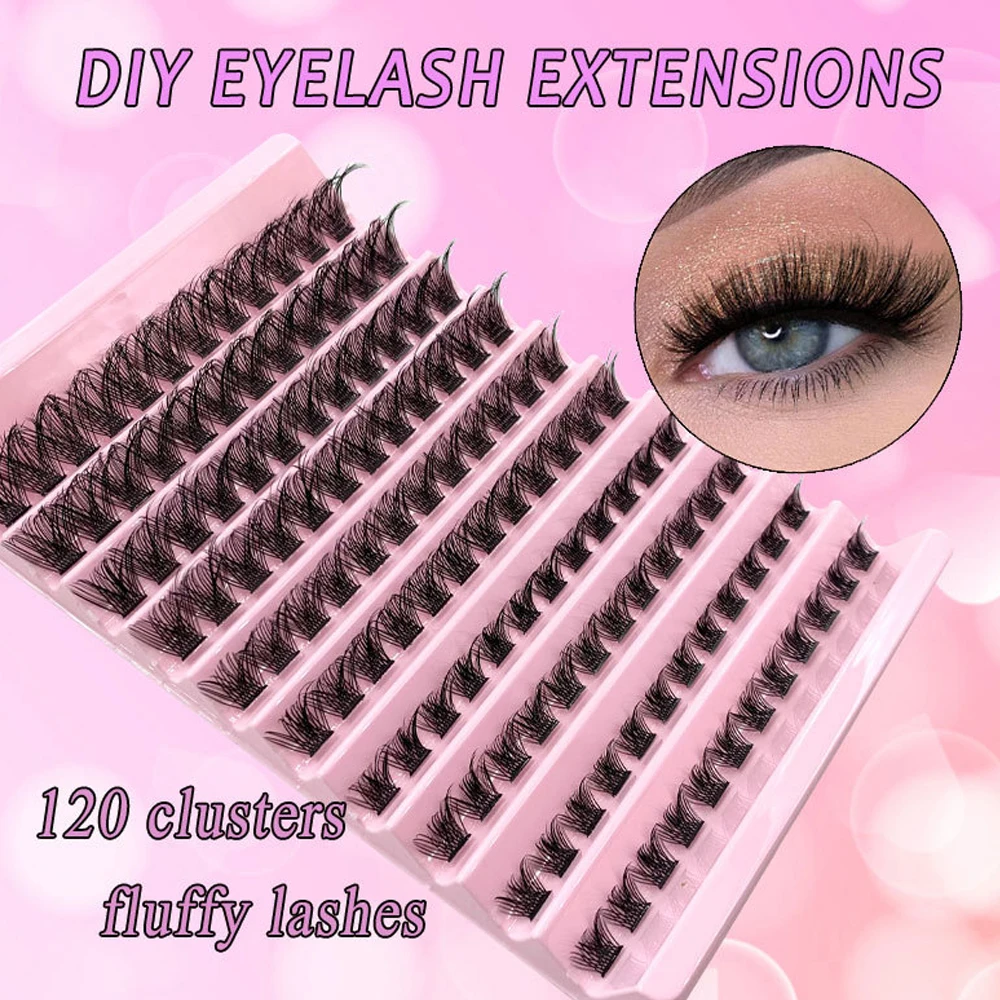 

1 коробка, разные размеры, сегментированные ресницы для наращивания, сегментированные ресницы, одинарный кластер, объемные 3D ресницы для макияжа глаз