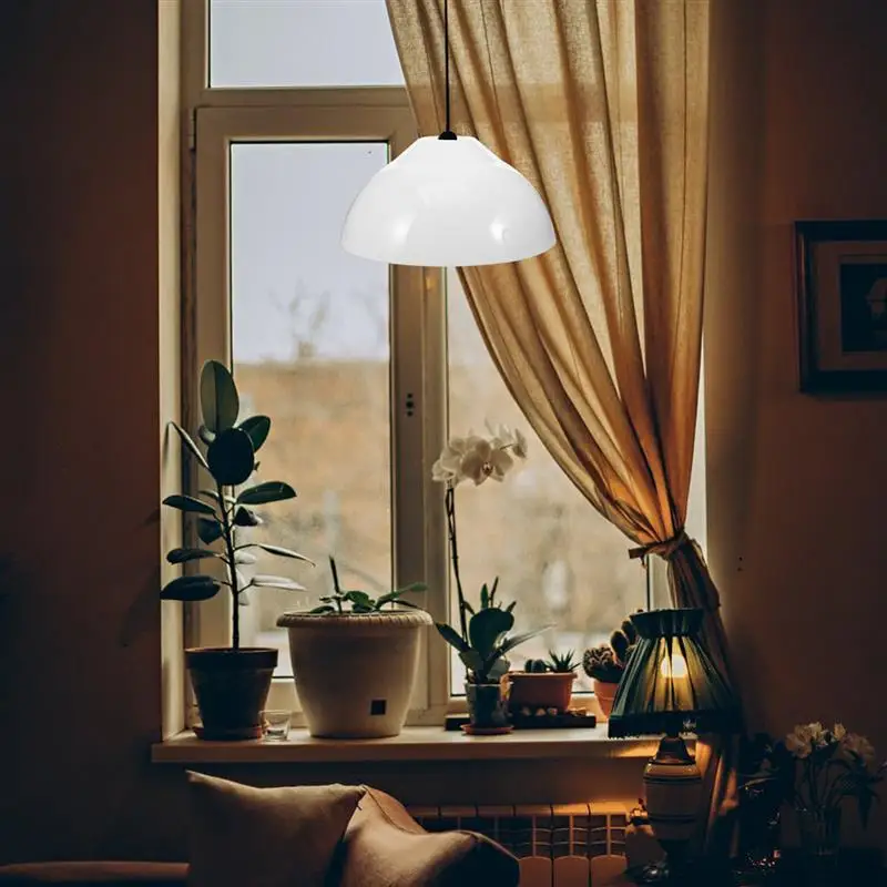 Lamp Shade Hanging The Flowers Pendant Cover Shades White Acrylic Floor Lamps Replacement Chandelier Lamp Shade Home Decor