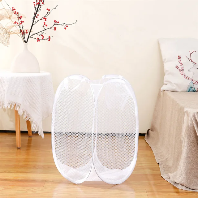 Piszkos Ruhaszervező Multifunkcionális, Nagy Fitnesz Széles Alkalmazás Tartomány, Kiváló Minőségű, Összecsukható Háztartási Függő Kosár - Image 6