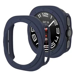 Durable Matte Protective PC Watch Case - Hollow Design for Enhanced Protection, 47mm (Blue)