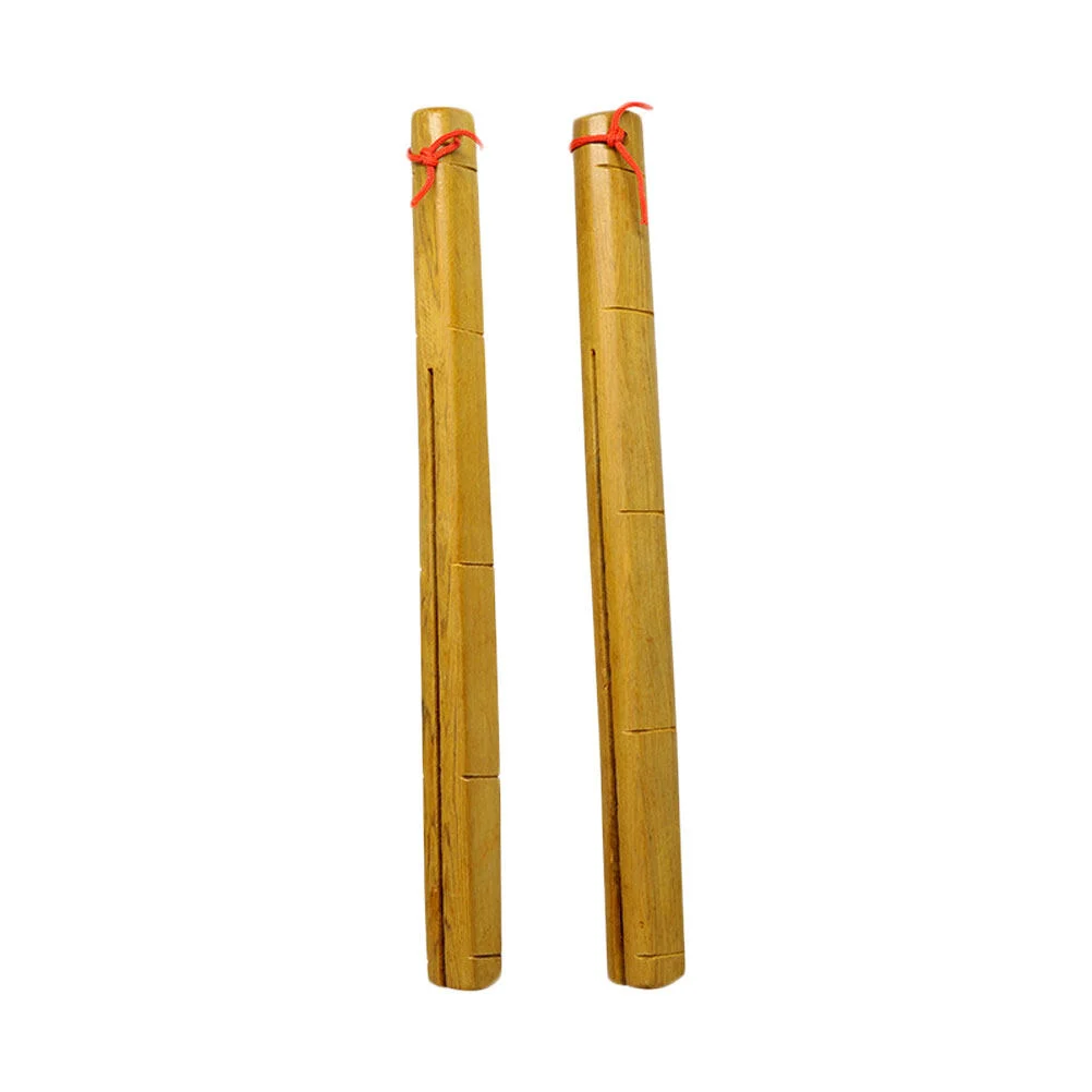 Bussare Bastone Corpo Collo Spalla Percussione Strumenti Di Bambù Massaggianti In Legno