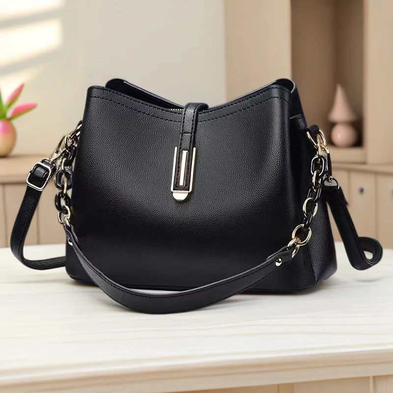 Trendy Minimalist Design Women&rsquo;s Handbag &ndash; Stylish & Versatile Shoulder & Crossbody Bag