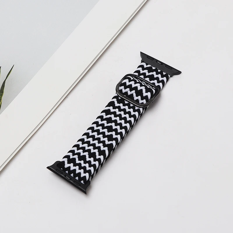 Braided Nylon Elastic Loop Strap