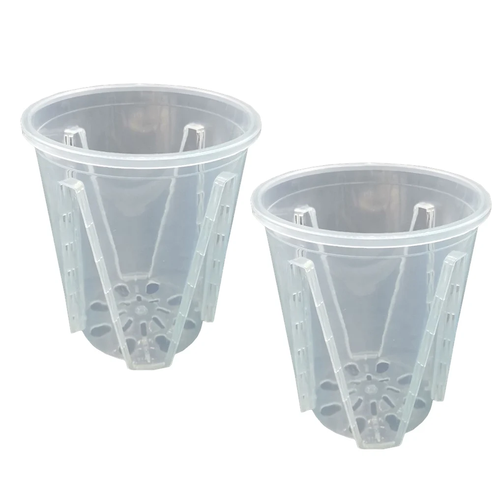 

Flower Pot Flower Baskets For Planting Phalaenopsis 2pcs 3 Colors Accessories Breathable Root Control Plant Care