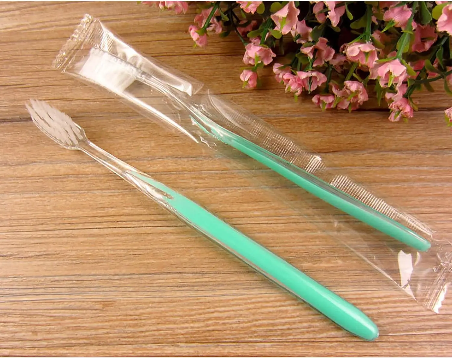 Disposable Toothbrush 100 Bulk Individually Wrapped Soft Bristle for Hotel Travel, disposable toothbrush