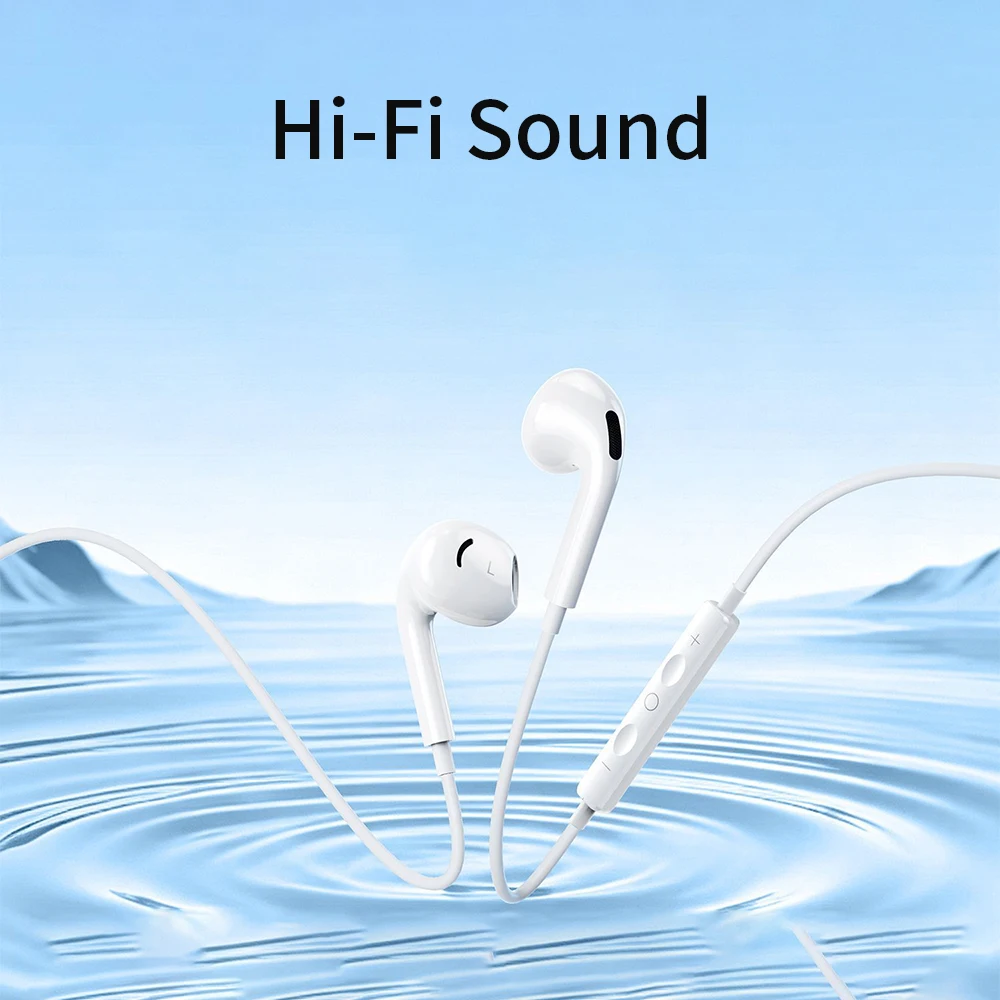 Versatile Wired Headphones with Microphone