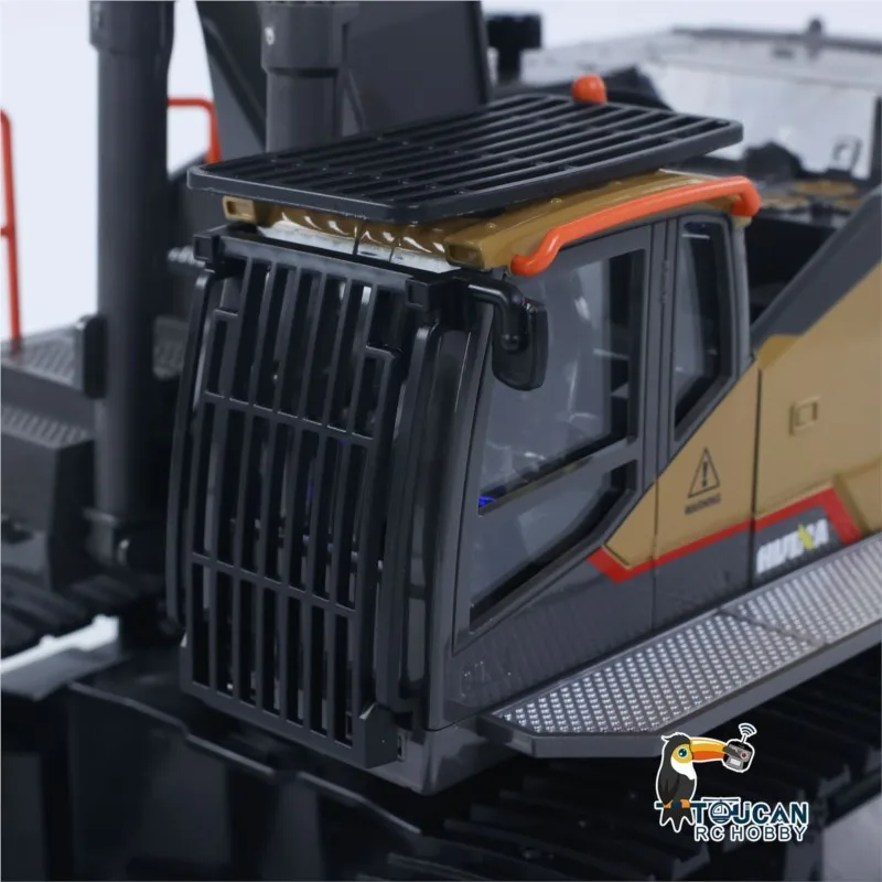 HUINA 1/14 1592 RTR 트랙형 RC 굴삭기 원격 조종 트럭 모델 2.4G 조명 사운드 야외 장난감 남아용 선물 TH18065-SMT6