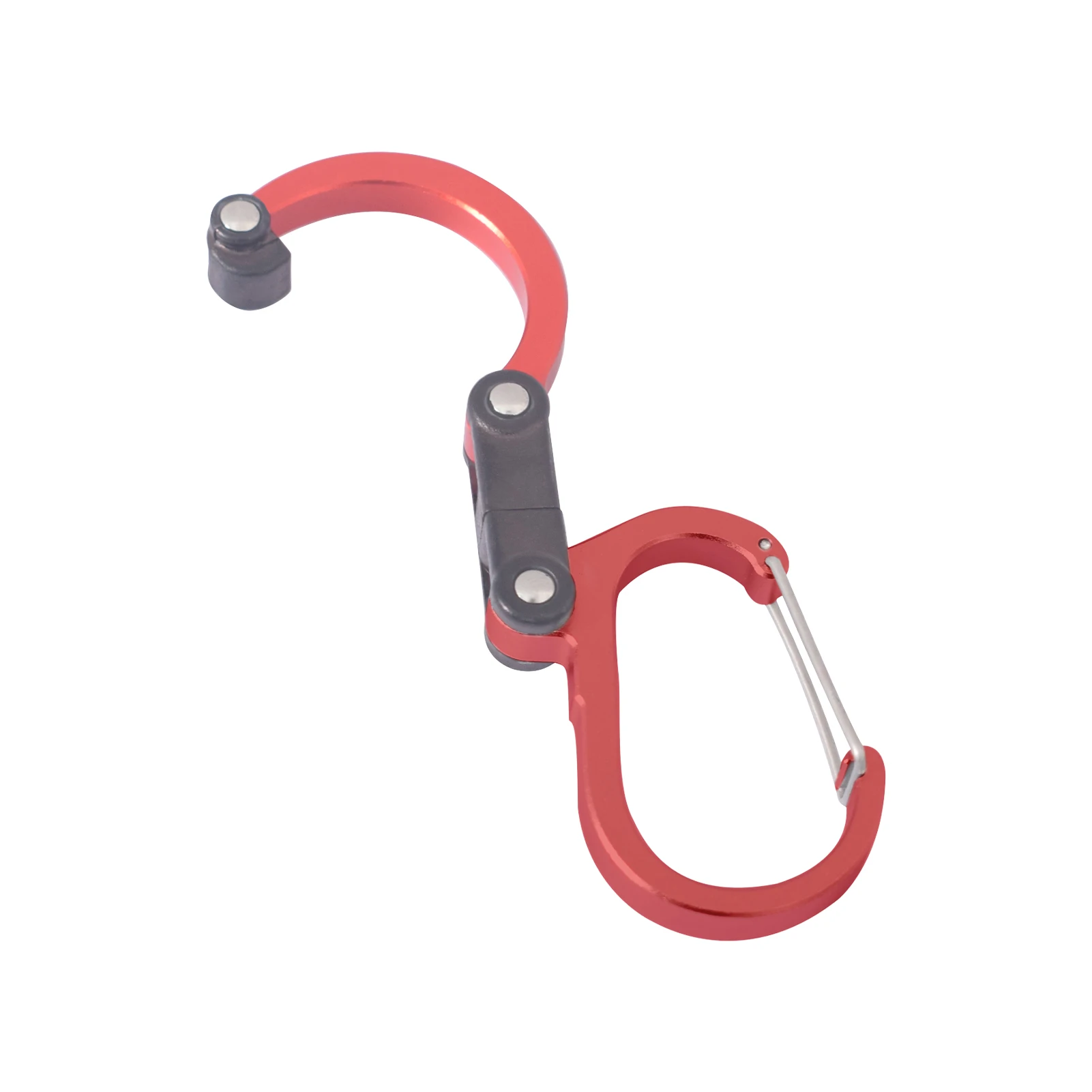 Outdoor Carabiner Clip Hook Multi-function Rotating Travel New Practical 