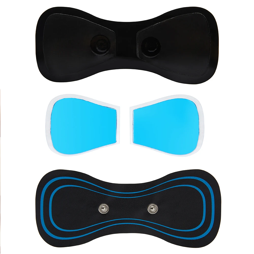 Electrode Pads Muscle Stimulator Neck Massager Gel Pads for EMS Neck Massager Replaceable Muscle Massager Sticker Gels Muscle Stimulator Sticker Physiotherapy Accessories