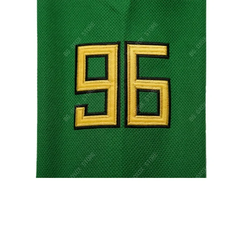 Ice hockey jerseys Ducks 96 CONWAY Sewing embroidery Outdoor sportswear Competition specific Green Cheap high-quality New