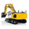 LESU 945 RC Excavator 3 Sections Arm 1/14 Hydraulic Metal Digger Heavy Machine with Light System Painted Assembled Model Toys 3