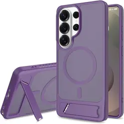 Magnetic Car Mount Case with Adjustable Kickstand and Dual - Protection Design - Galaxy S23 Ultra (PURPLE)