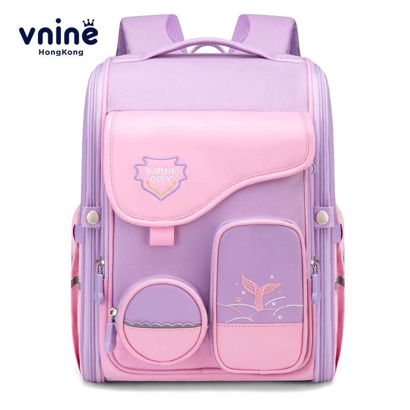 V.NINE Children School Bags for Girls Kids Primary Child School Backpacks Boys Schoolbag Grade 1 to 3 Book Bags Cute Waterproof 2