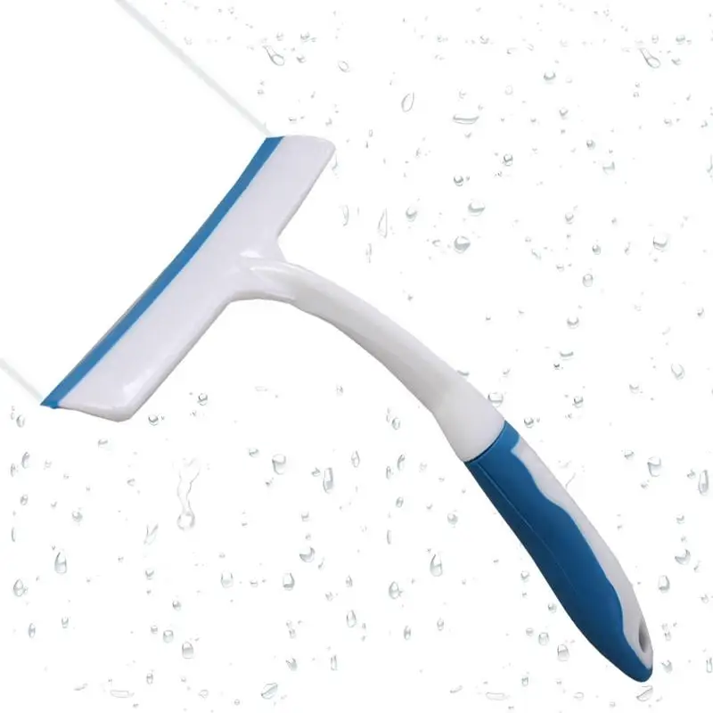 

Squeegee For Car Windows Window Wiper Rubber T-Shaped Car Brush Multi-Purpose Window Cleaning Scrubber Automotive Exterior