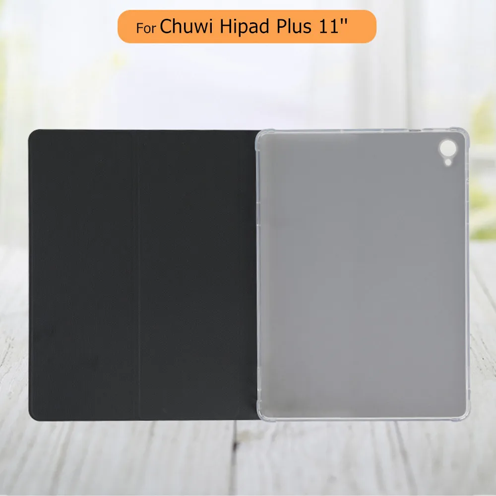 Aleta para Chuwi Hipad Mais 11 Polegada Tablet Case de Couro do Plutônio para Chuwi Hipad Mais 11 Folding Stand Dobrável Suporte Proteger Escudo Case da - Imagem 2