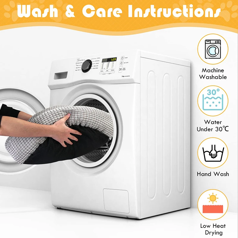 Title 8, Benepaw Cozy Dog Bed Hooded Fluffy Orthopedic R...