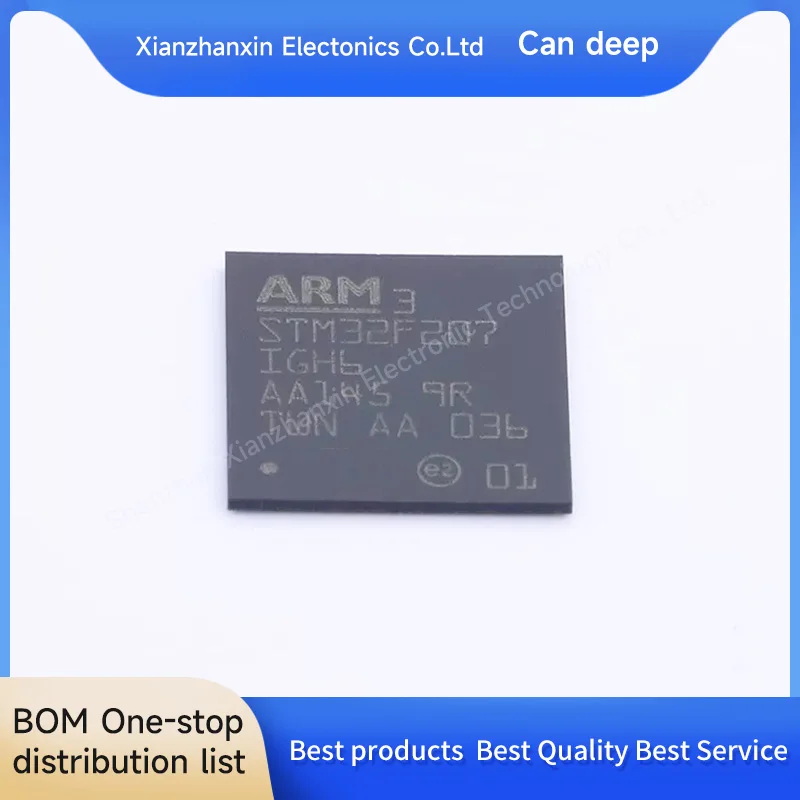 

Микроконтроллер STM32F207IGH6 STM32F207 207IGH6 BGA176, 1 шт./партия