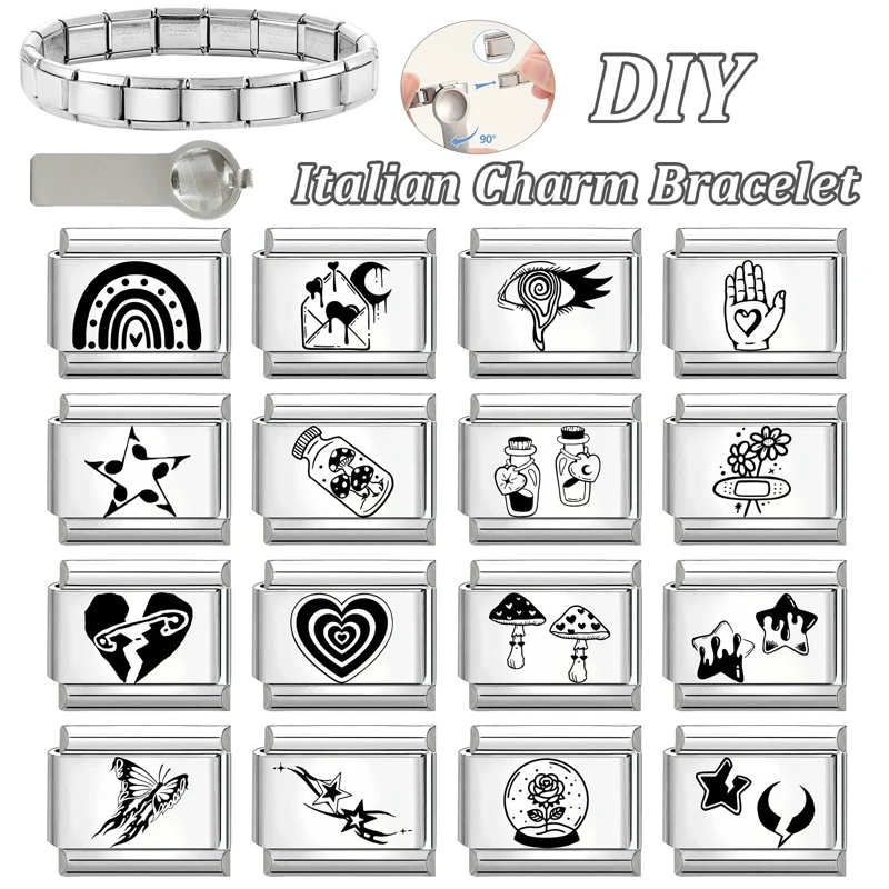 Laser Engraving Bracelet Stainless Steel Men Women DIY Making