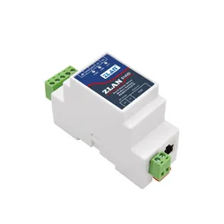 ZLAN5143D Din Rail Mounting Tiny Size RS485 Serial port to TCP/IP Ethernet Converter server Modbus RTU to Modbus TCP