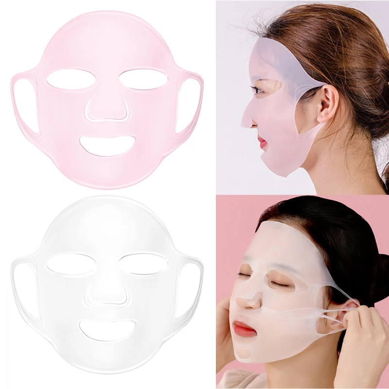 beginsel Harnas De volgende 1Pcs Oorhaak Siliconen Masker Voor Gezicht Sheet Masker Anti Off Voorkomen  Essentie Verdampen Herbruikbare Gezicht masker Huidverzorging Gereedschap|  | - AliExpress